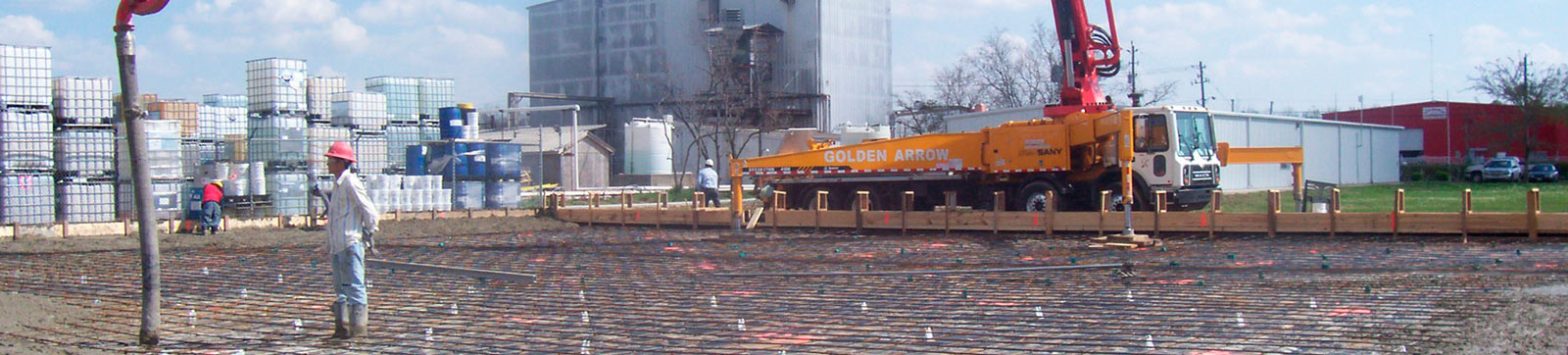 Concrete parking lot repair